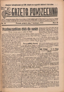 Gazeta Powszechna 1933.04.07 R.15 Nr81