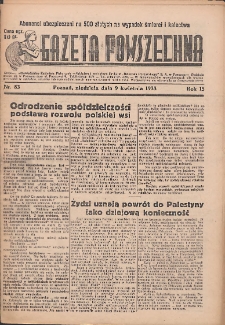 Gazeta Powszechna 1933.04.09 R.15 Nr83