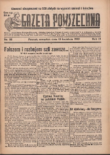 Gazeta Powszechna 1933.04.13 R.15 Nr86