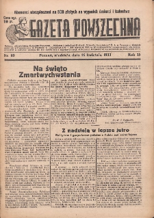Gazeta Powszechna 1933.04.16 R.15 Nr89