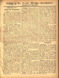 Beilage zu Nr.18 des &bdquo;Wirsitzer Kreisblattes&rdquo; 1907.03.02