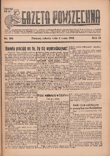 Gazeta Powszechna 1933.05.06 R.15 Nr104
