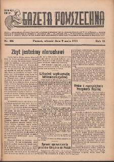 Gazeta Powszechna 1933.05.09 R.15 Nr106