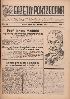 Gazeta Powszechna 1933.05.10 R.15 Nr107
