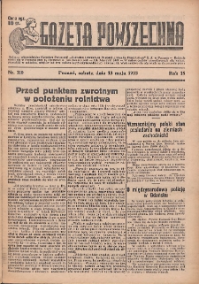 Gazeta Powszechna 1933.05.13 R.15 Nr110