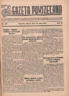 Gazeta Powszechna 1933.05.16 R.15 Nr112
