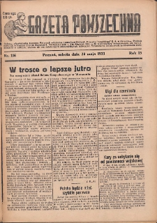 Gazeta Powszechna 1933.05.20 R.15 Nr116
