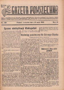 Gazeta Powszechna 1933.05.25 R.15 Nr1120