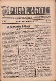 Gazeta Powszechna 1933.05.31 R.15 Nr124