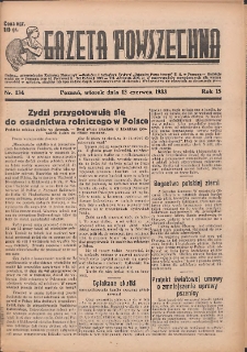 Gazeta Powszechna 1933.06.13 R.15 Nr134