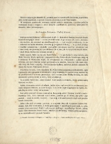 [Objaśnienia. Incipit]: Niekt&oacute;re emigracyjne dzienniki, powstały przeciw Jenerałowi Rybińskiemu ...