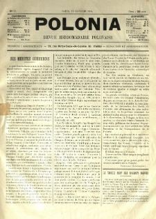 Polonia : revue hebdomadaire polonaise. 1914.10.31 Nr27
