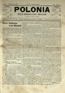 Polonia : revue hebdomadaire polonaise. 1916.12.02 Nr49