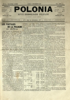 Polonia : revue hebdomadaire polonaise. 1916.12.09 Nr50