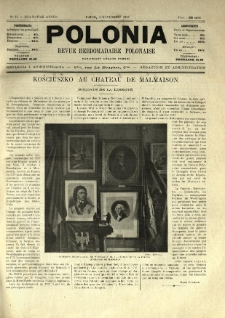 Polonia : revue hebdomadaire polonaise. 1917.11.03 Nr44