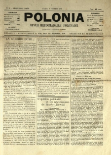 Polonia : pismo tygodniowe polskie. 1918.02.09 Nr6