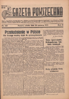 Gazeta Powszechna 1933.06.24 R.15 Nr143