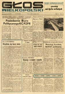 Głos Wielkopolski. 1978.08.23 R.34 nr191 Wyd.A