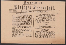 Wirsitzer Kreis-Blatt: Amtliches Publikationsorgan f&uuml;r den Kreis Wirsitz 1910.12.06 Jg.66 Nr143a Extra-Blatt