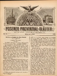Posener Provinzial-Bl&auml;tter 1880.04.04 Nr15