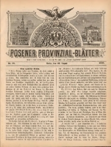 Posener Provinzial-Bl&auml;tter 1880.08.22 Nr35