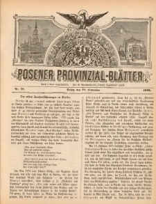 Posener Provinzial-Bl&auml;tter 1880.11.21 Nr48