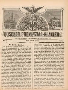Posener Provinzial-Bl&auml;tter 1881.01.30 Nr5