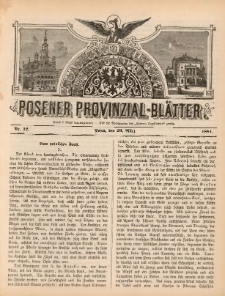 Posener Provinzial-Bl&auml;tter 1881.02.20 Nr12