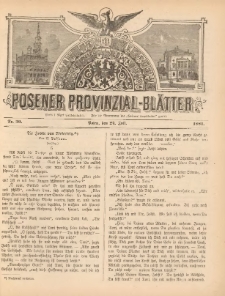 Posener Provinzial-Bl&auml;tter 1881.07.24 Nr30
