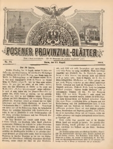 Posener Provinzial-Bl&auml;tter 1881.08.21 Nr34