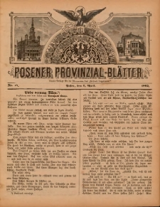 Posener Provinzial-Bl&auml;tter 1892.04.03 Nr14