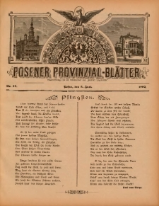 Posener Provinzial-Bl&auml;tter 1892.06.05 Nr23