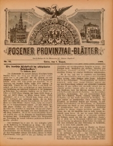 Posener Provinzial-Bl&auml;tter 1892.08.07 Nr32