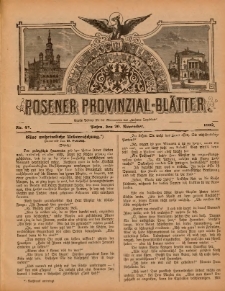 Posener Provinzial-Bl&auml;tter 1892.11.20 Nr47