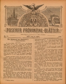 Posener Provinzial-Bl&auml;tter 1893.04.30 Nr18