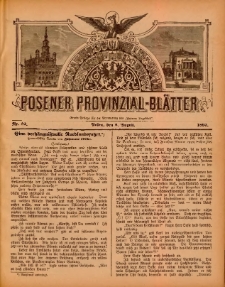 Posener Provinzial-Bl&auml;tter 1893.08.06 Nr32