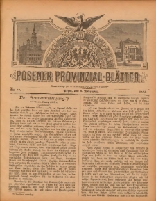 Posener Provinzial-Bl&auml;tter 1893.11.05 Nr45