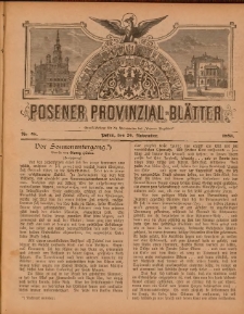 Posener Provinzial-Bl&auml;tter 1893.11.26 Nr48