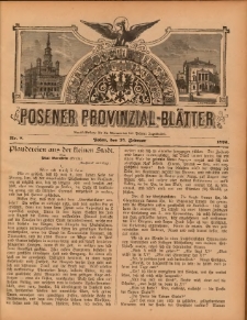Posener Provinzial-Bl&auml;tter 1895.02.24 Nr8