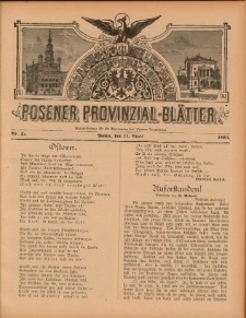 Posener Provinzial-Bl&auml;tter 1895.04.14 Nr15