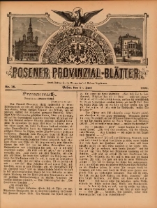 Posener Provinzial-Bl&auml;tter 1895.06.30 Nr26