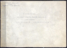 Konspekt na pomysł libretta komedii muzycznej pod tytułem Prawdziwy Kopciuszek