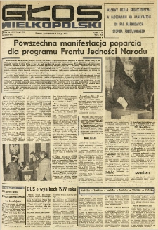 Głos Wielkopolski. 1978.02.06 R.34 nr30 Wyd.AB