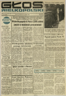 Głos Wielkopolski. 1978.08.14 R.34 nr183 Wyd.AB