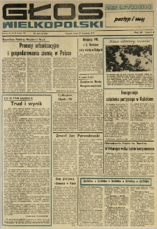 Głos Wielkopolski. 1978.09.27 R.34 nr220 Wyd.AB