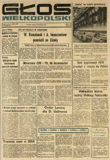 Głos Wielkopolski. 1978.11.03 R.34 nr250 Wyd.AB