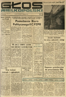 Głos Wielkopolski. 1978.11.09 R.34 nr255 Wyd.AB