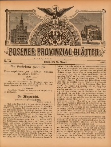 Posener Provinzial-Bl&auml;tter 1895.08.25 Nr34