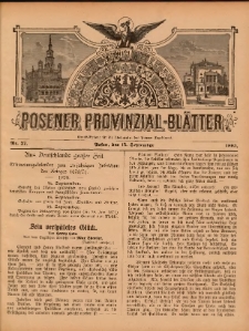 Posener Provinzial-Bl&auml;tter 1895.09.15 Nr37