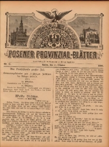 Posener Provinzial-Bl&auml;tter 1895.10.13 Nr41